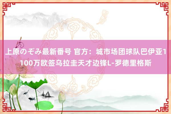 上原のぞみ最新番号 官方：城市场团球队巴伊亚1100万欧签乌拉圭天才边锋L-罗德里格斯