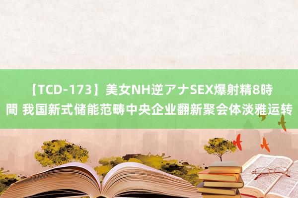 【TCD-173】美女NH逆アナSEX爆射精8時間 我国新式储能范畴中央企业翻新聚会体淡雅运转