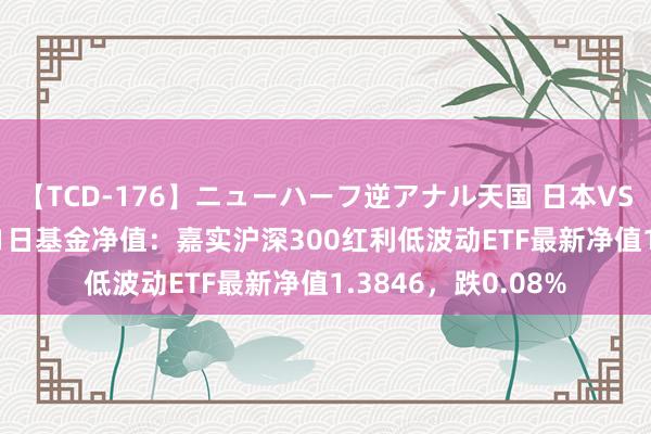 【TCD-176】ニューハーフ逆アナル天国 日本VS海外8時間SP 8月1日基金净值：嘉实沪深300红利低波动ETF最新净值1.3846，跌0.08%