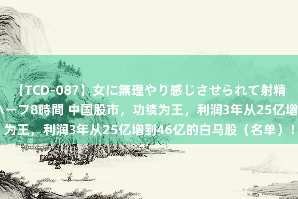 【TCD-087】女に無理やり感じさせられて射精までしてしまうニューハーフ8時間 中国股市，功绩为王，利润3年从25亿增到46亿的白马股（名单）！