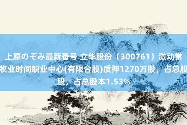 上原のぞみ最新番号 立华股份（300761）激动常州市奔腾牧业时间职业中心(有限合股)质押1270万股，占总股本1.53%